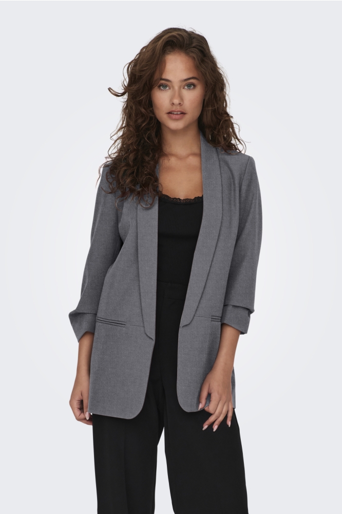 ONLELLY 3/4 LIFE BLAZER TLR NOOS 15197451 Medium Grey Melange